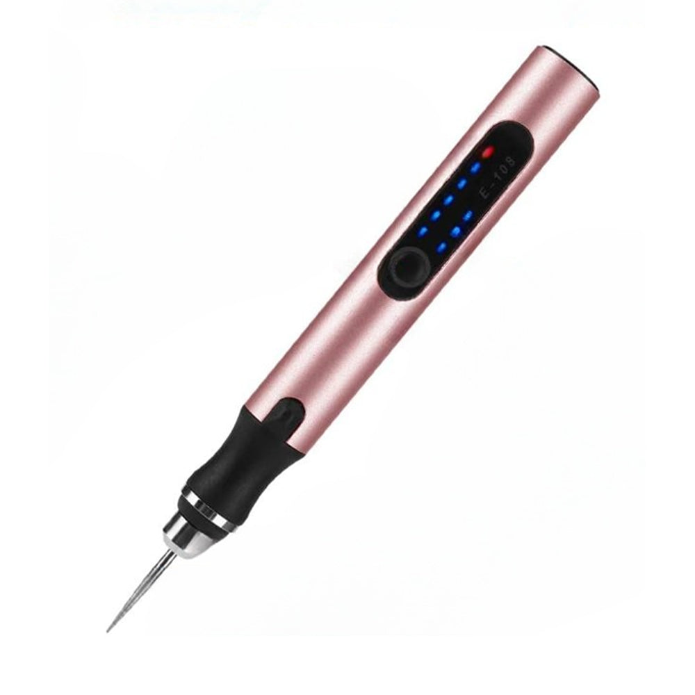 Skanto | USB-Oppladbar Gravørpenn | Presis og Stillegående | Metall, Justerbar Hastighet