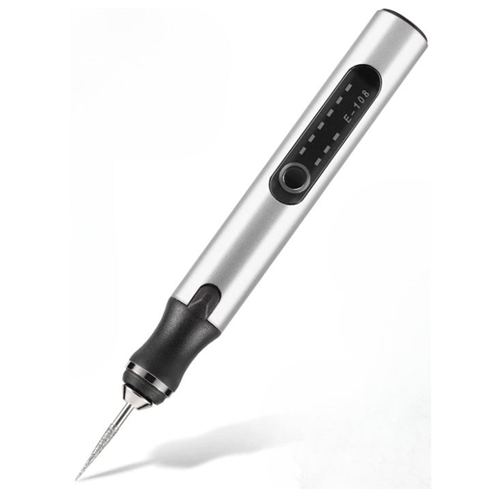 Skanto | USB-Oppladbar Gravørpenn | Presis og Stillegående | Metall, Justerbar Hastighet