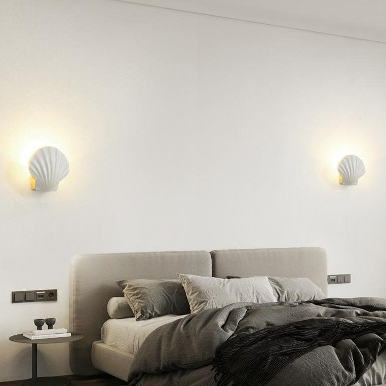 Utendørs Kreativ Skall Design Aluminium LED Vanntett Vegglampe | Skanto