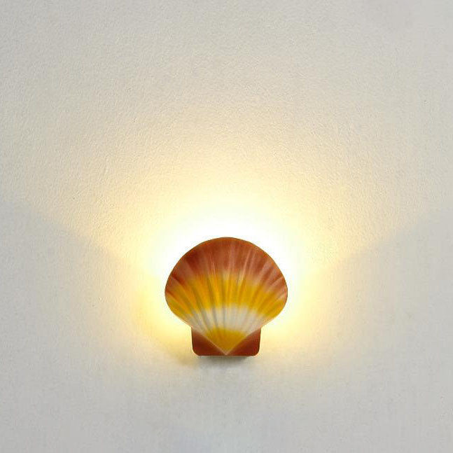 Utendørs Kreativ Skall Design Aluminium LED Vanntett Vegglampe | Skanto