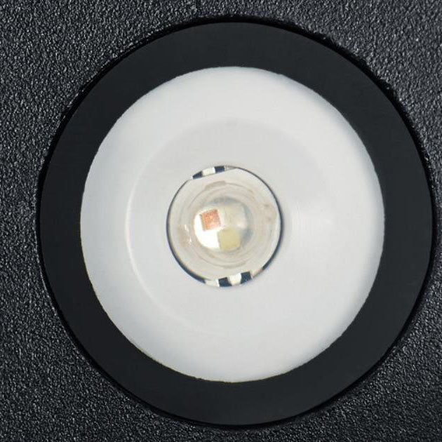 Kreativ design for utendørs bruk: Vanntett LED-vegglampe av aluminium med LED-belysning, laget av aluminium.