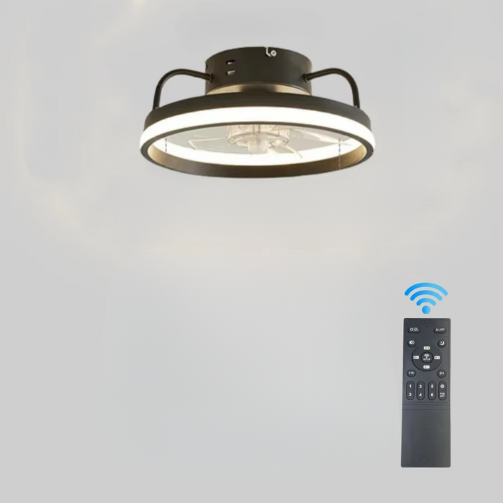 Skanto | 55W Multifunksjonell Takvifte med LED-lampe og Fjernkontroll