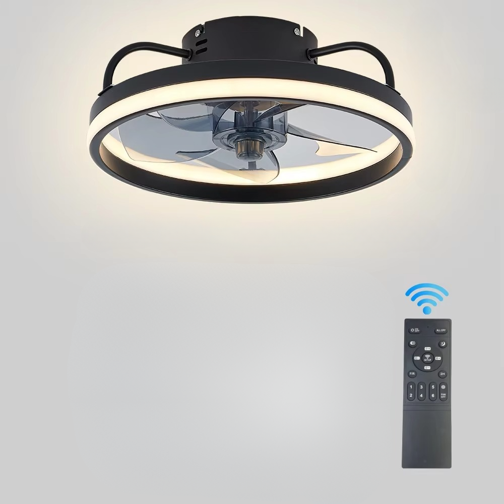 Skanto | 55W Multifunksjonell Takvifte med LED-lampe og Fjernkontroll