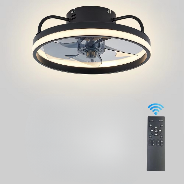 Skanto | 55W Multifunksjonell Takvifte med LED-lampe og Fjernkontroll