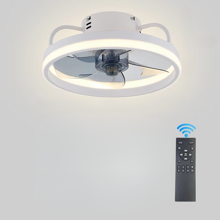 Skanto | 55W Multifunksjonell Takvifte med LED-lampe og Fjernkontroll