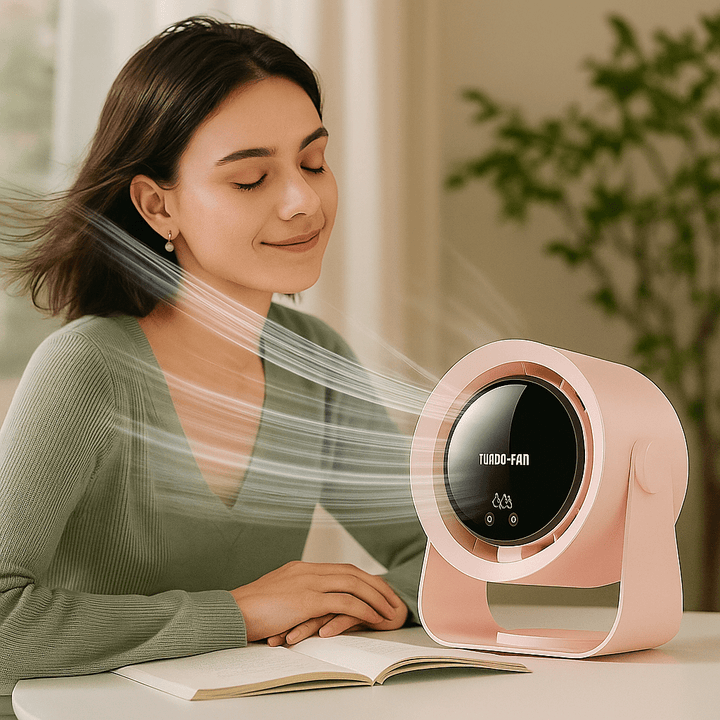 Blade-less Turbo Fan LED Quiet | Skanto