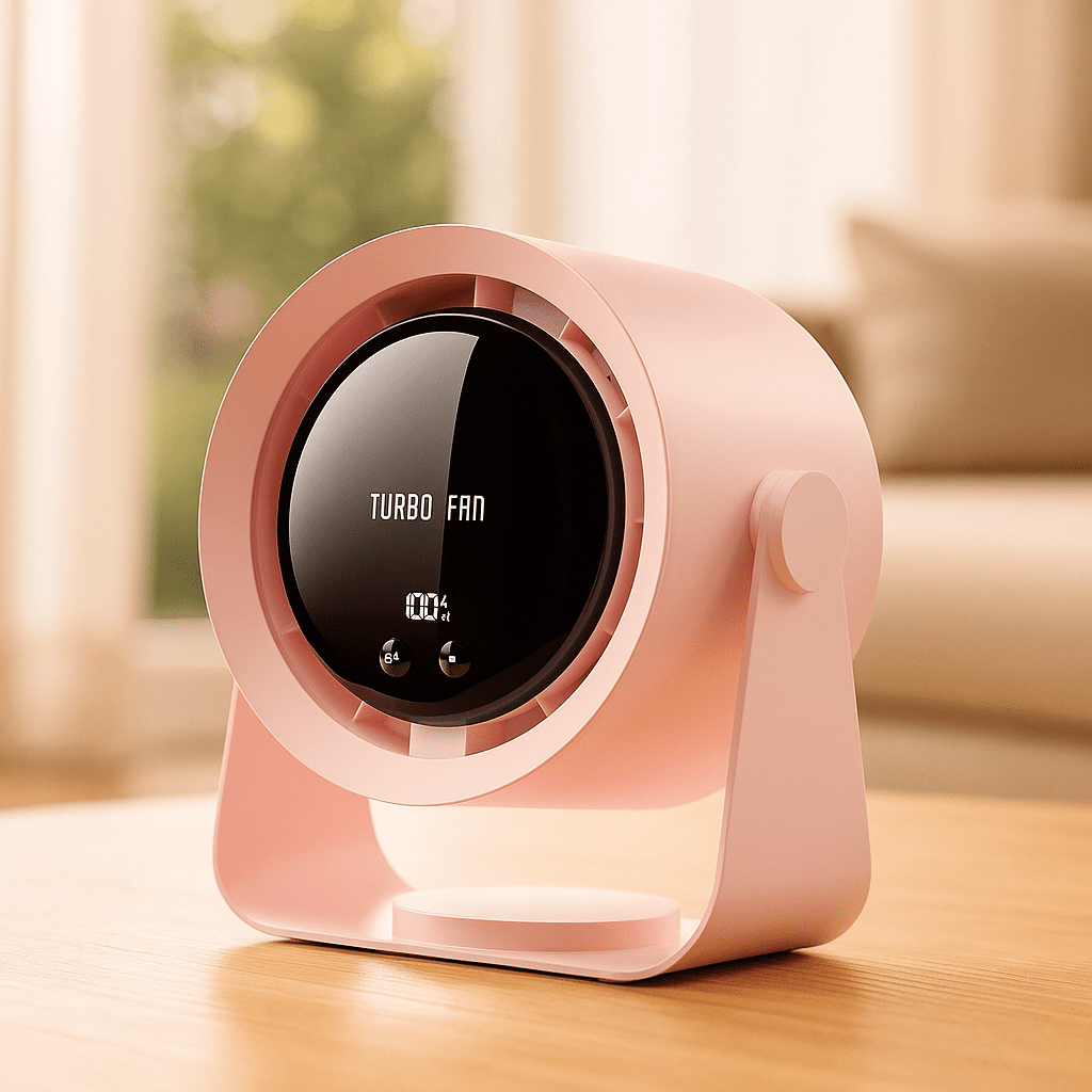 Blade-less Turbo Fan LED Quiet | Skanto
