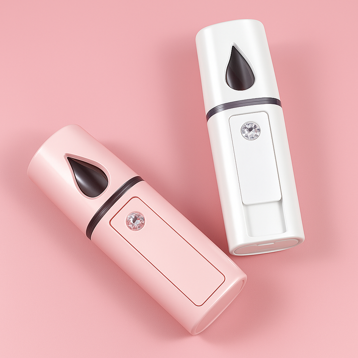 Dyp Hydrering Nano Mist – USB-ladbar Håndholdt – Reiseliv & Hjemmeskincare Skanto
