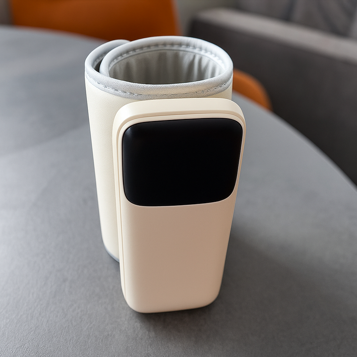 USB-oppladbar med LED-skjerm – Spillfri kompakt design – Reise- og på-farten foreldre Skanto