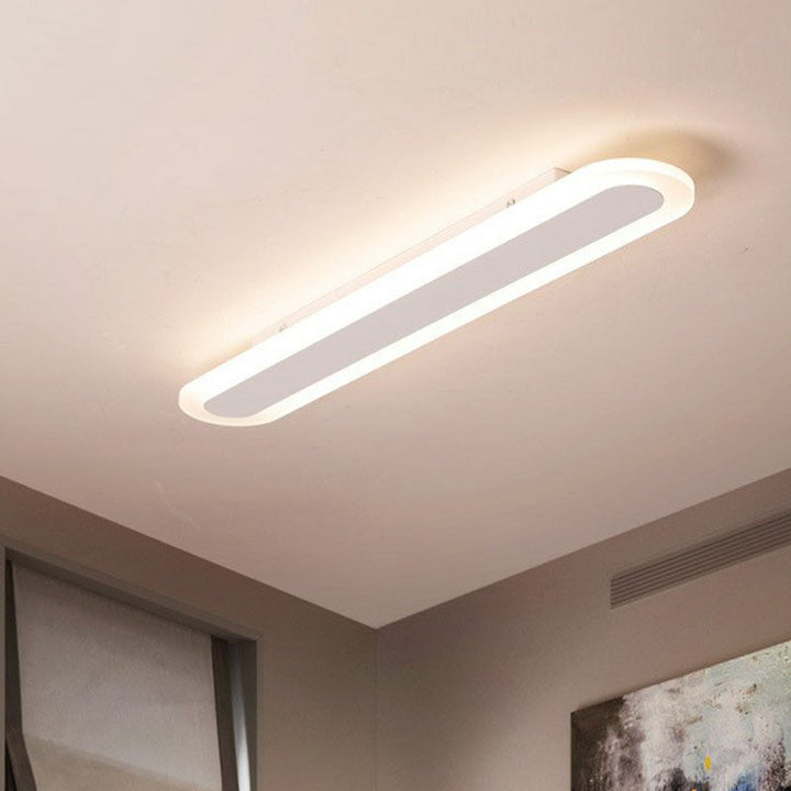 Skanto | Minimalistisk Ultra Tynn LED Taklampe – Energisparende og Moderne Design for Stue