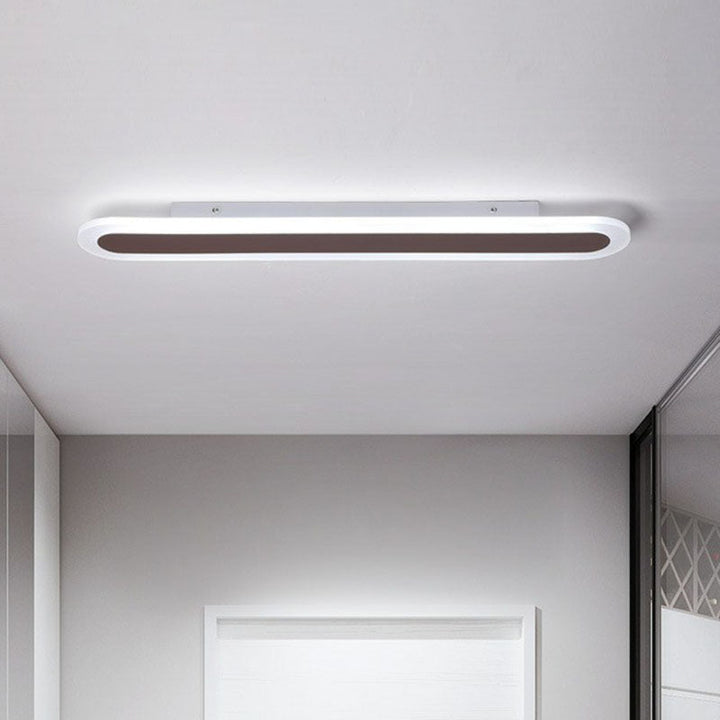 Skanto | Minimalistisk Ultra Tynn LED Taklampe – Energisparende og Moderne Design for Stue