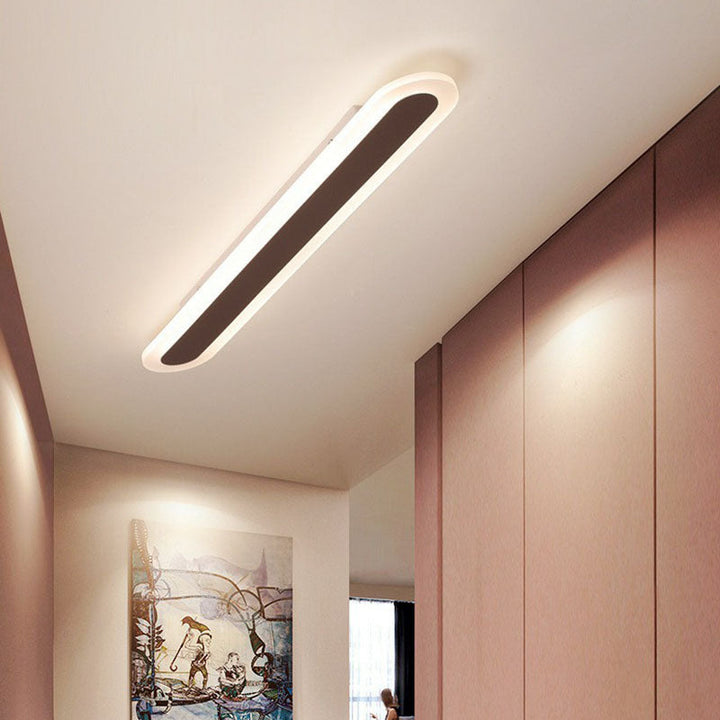 Skanto | Minimalistisk Ultra Tynn LED Taklampe – Energisparende og Moderne Design for Stue