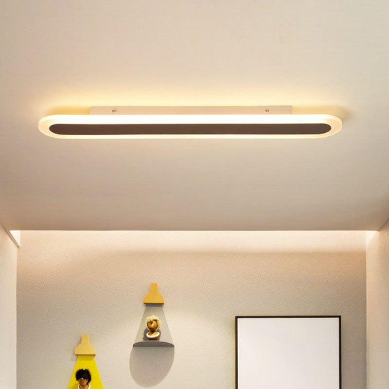 Skanto | Minimalistisk Ultra Tynn LED Taklampe – Energisparende og Moderne Design for Stue