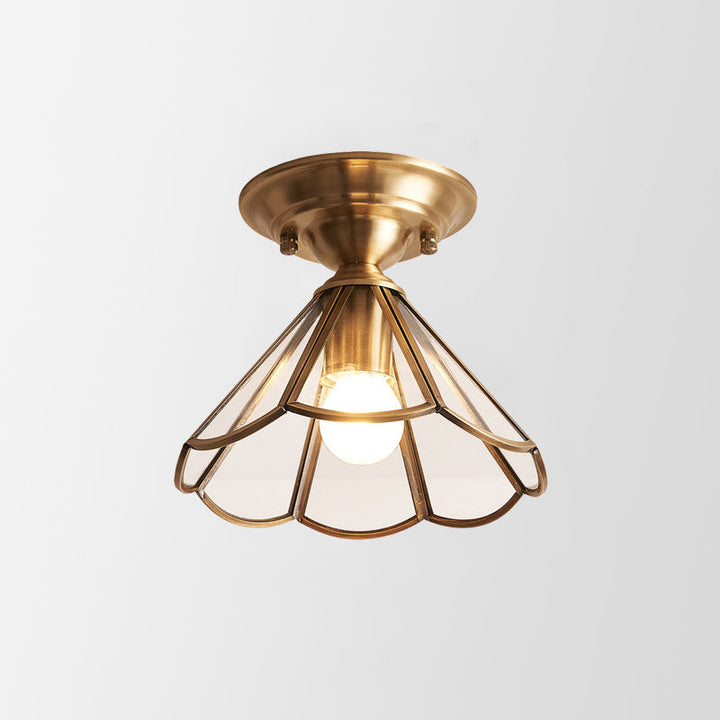 Skanto | Taklys Messing Metall Flush Mount Armatur