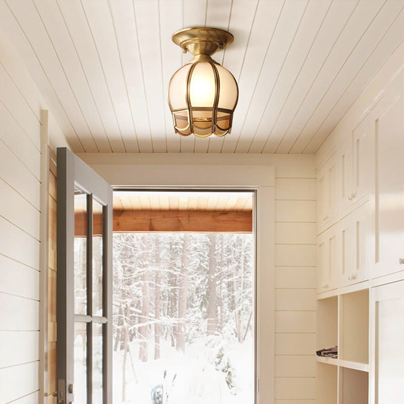 Skanto | Taklys Messing Metall Flush Mount Armatur
