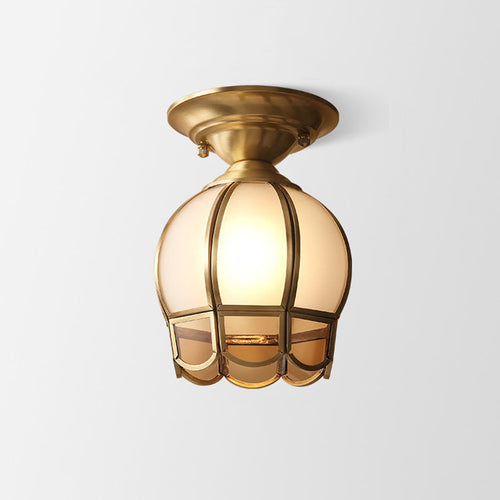 Skanto | Taklys Messing Metall Flush Mount Armatur