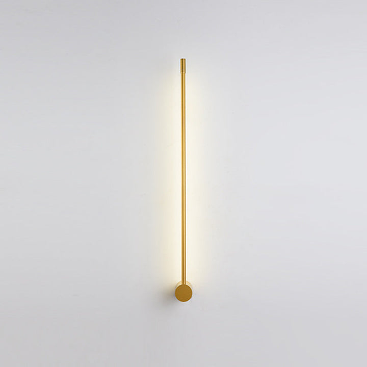 Slim Tube Formet Vegglampe Moderne Metall Stue LED Vegglampe Fixture | Skanto