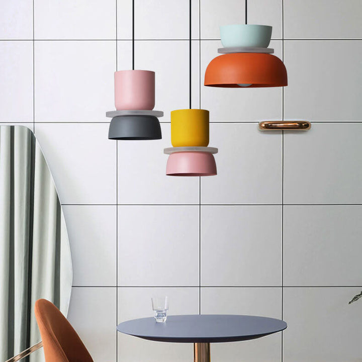 Skanto | Nordic Colorful Macaron 1-Lys LED Pendellampe