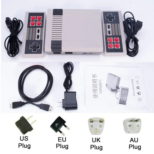 Skanto | Retro Spillkonsoll med 620 Klassiske Spill | Plug & Play