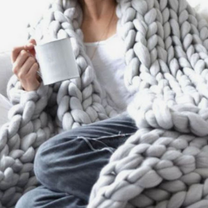 WinterVibe DIY Teppe - Unikt og Komfortabelt for Vinteren Skanto