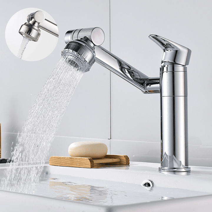 Skanto | FLEXISPOUT – Fleksibel 360° Servantkran med Sprayfunksjon