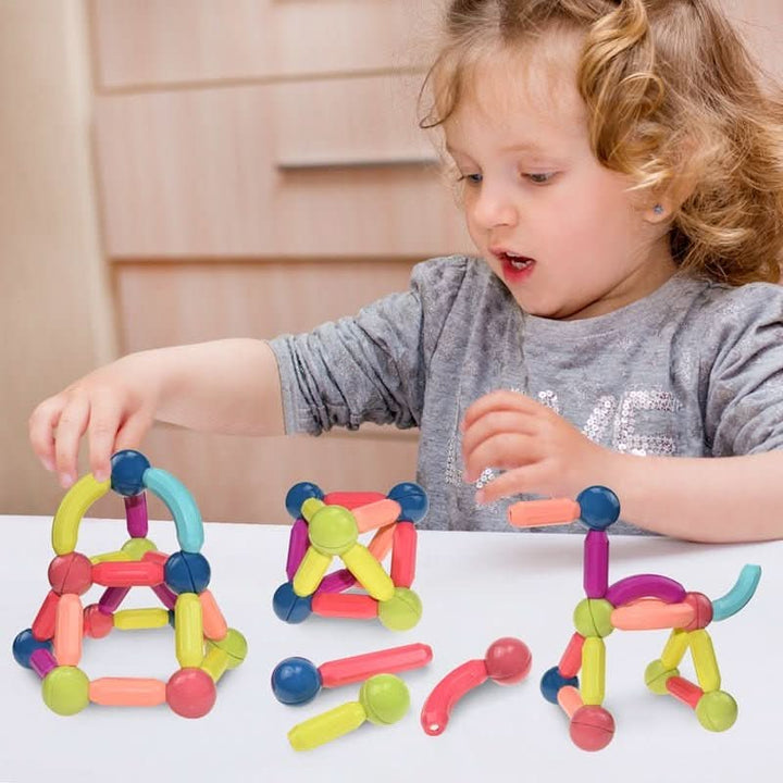Skanto | Magnetiske kreative stenger for fantasifull bygning