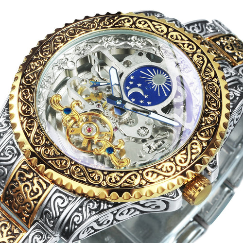 Skanto | Vintage Moon Automatisk Tourbillon Klokke