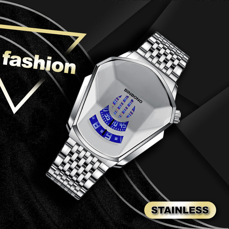 Skanto | Menns Diamant Stil Kvarts Ur