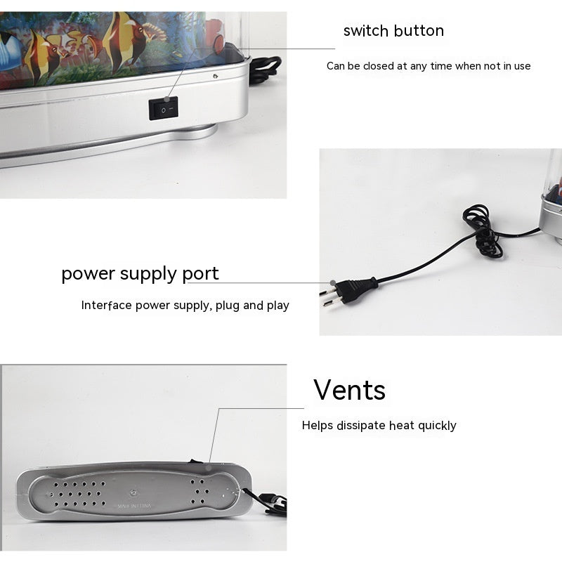 Skanto Fish Lampe for Hjemmedekor