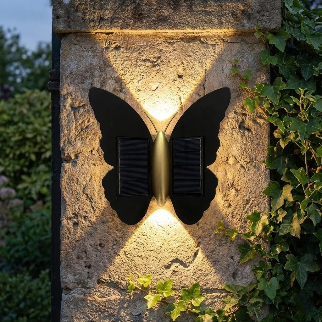 Butterfly Life Solceldrevet Utendørslampe | Skanto