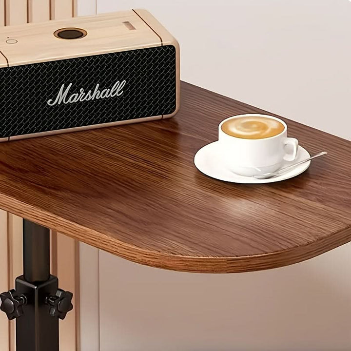 Skanto | Justerbart Sidebord – Tre & Metall for Sofa eller Seng