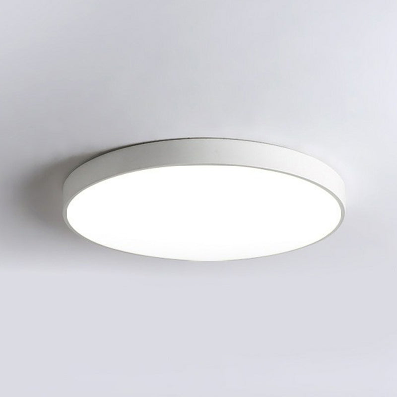 Moderne Ultra-Tyn LED Taklampe - Skandinavisk Stil for Soverom og Stue | Skanto