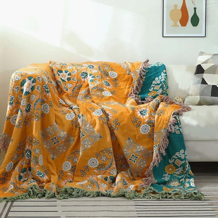 Skanto | Cotton Queen Sengdekke Sofa Teppe