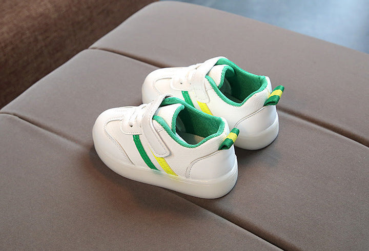 Skanto | LED Barne Sneakers med fleksibel såle