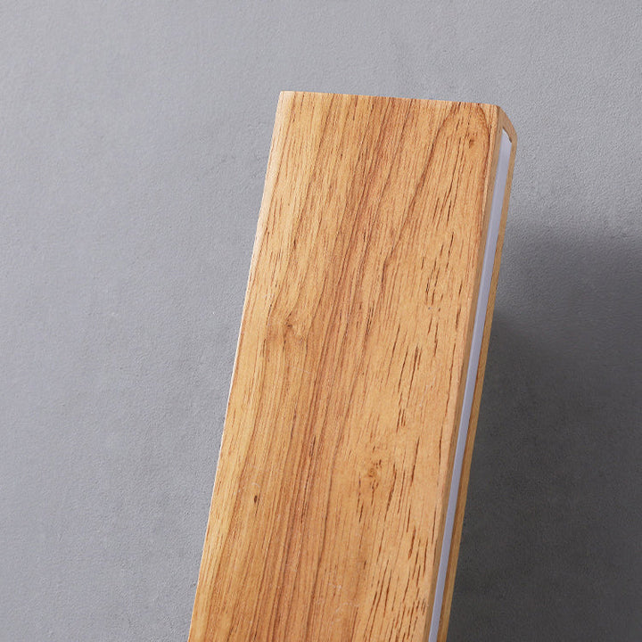 Skanto | OakBeam | Minimalist solid tre LED vegglampe