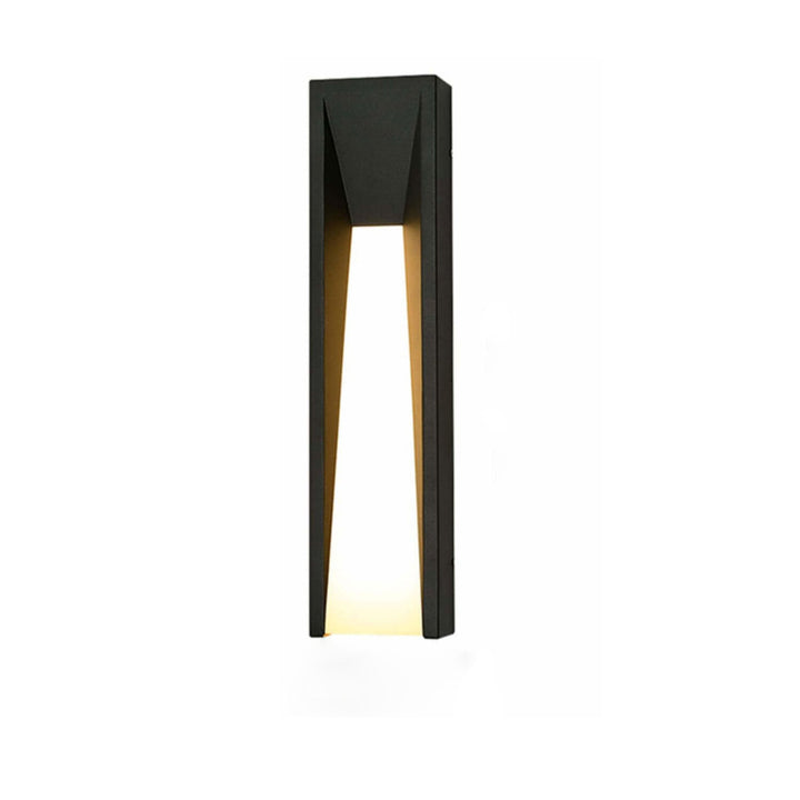 Vanntett Enkel Strip Design LED Utendørs Vegglampe | Skanto