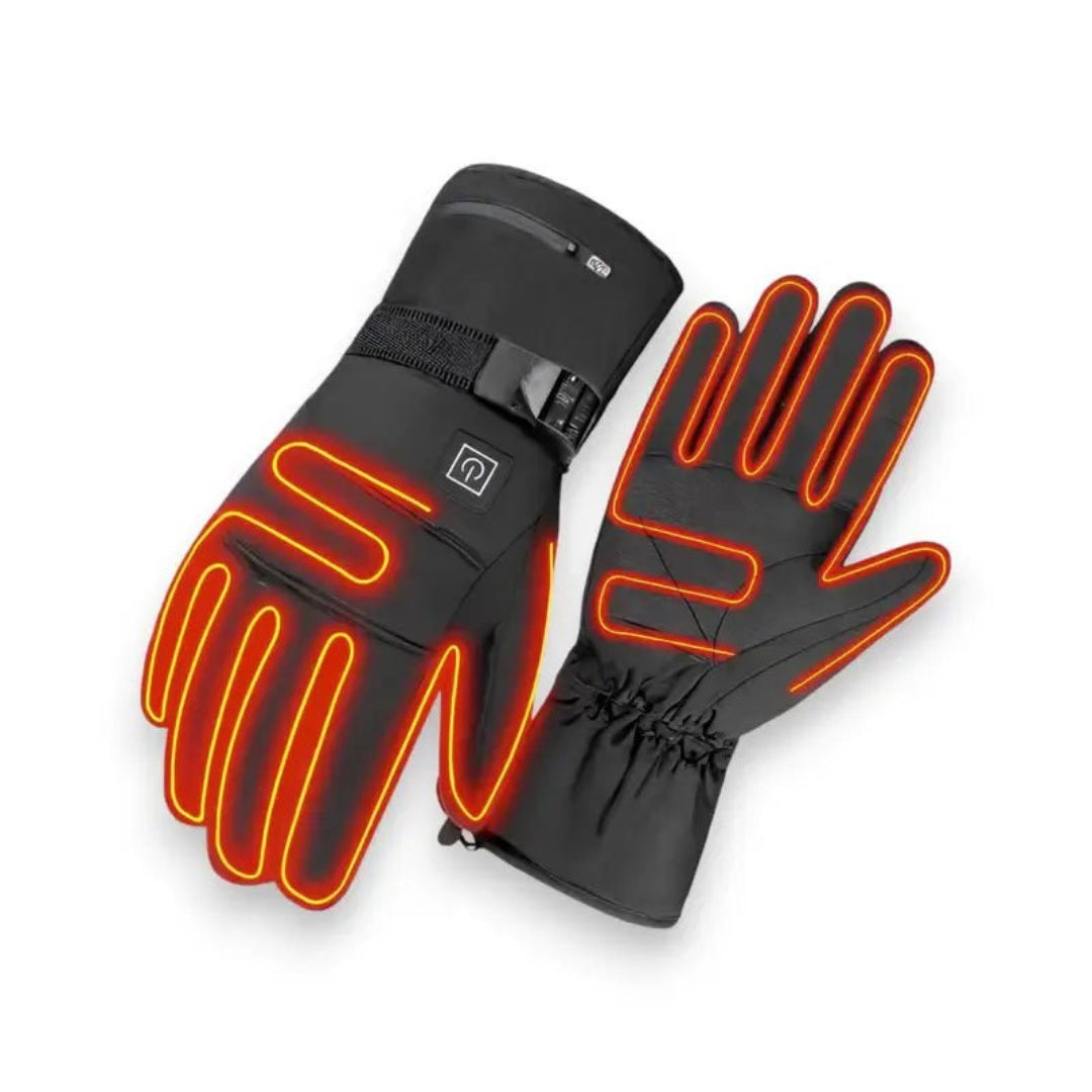 Elektrisk beheizbare Winterhandschuhe – Einstellbare Wärme og Touchscreen-kompatibel