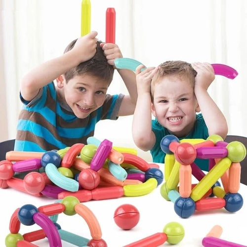 Skanto | Magnetiske kreative stenger for fantasifull bygning