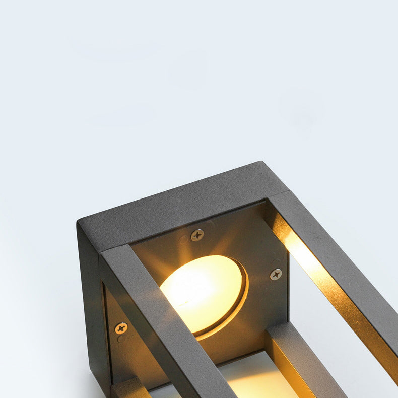 Moderne Minimalistisk Vanntett Sylinder Firkantet Aluminium LED Landskapslys For Hage | Skanto