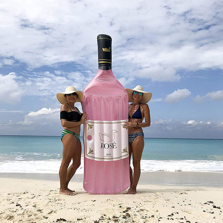 Damer Rosé vin i elegant flaske Skanto