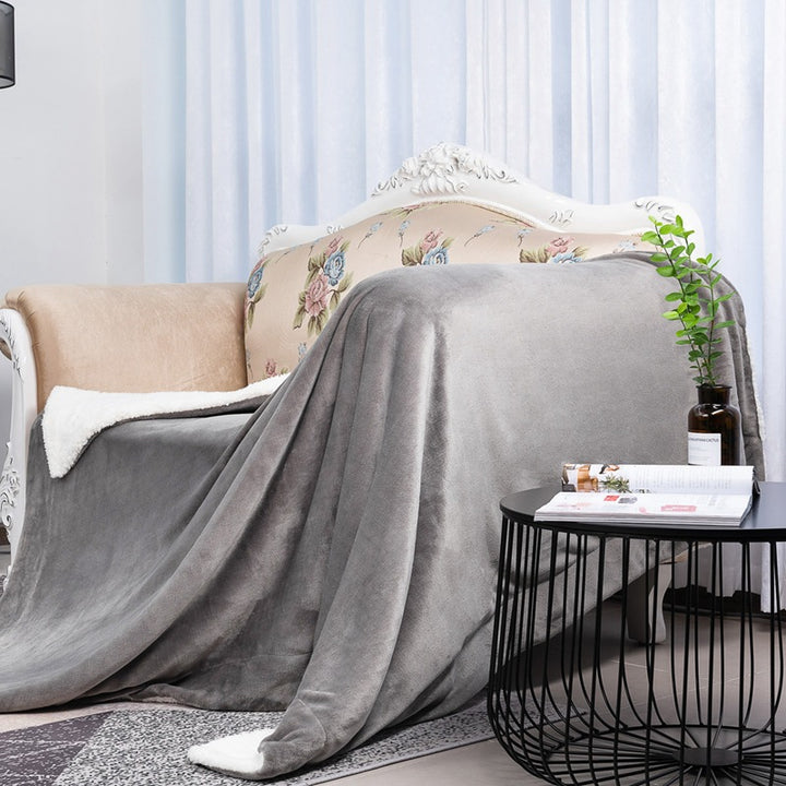 Dame Vendeteppe i moderne design med myk plysj Skanto