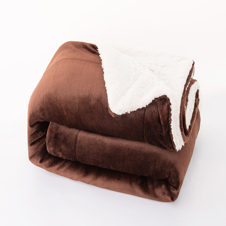 Dame XXL Kosefilt med vendbart design Skanto