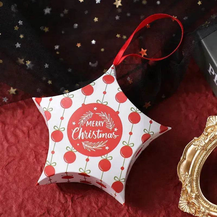 Skanto | Julegavebokser Julemann Godteriboks Stjerneformede Gleder til hjemmet Nyttår Xmas dekor Barnas gaver