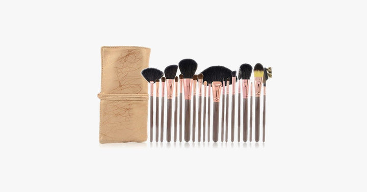 Skanto | Coco Bronze Brush Set of 20 - Useful for full face makeup