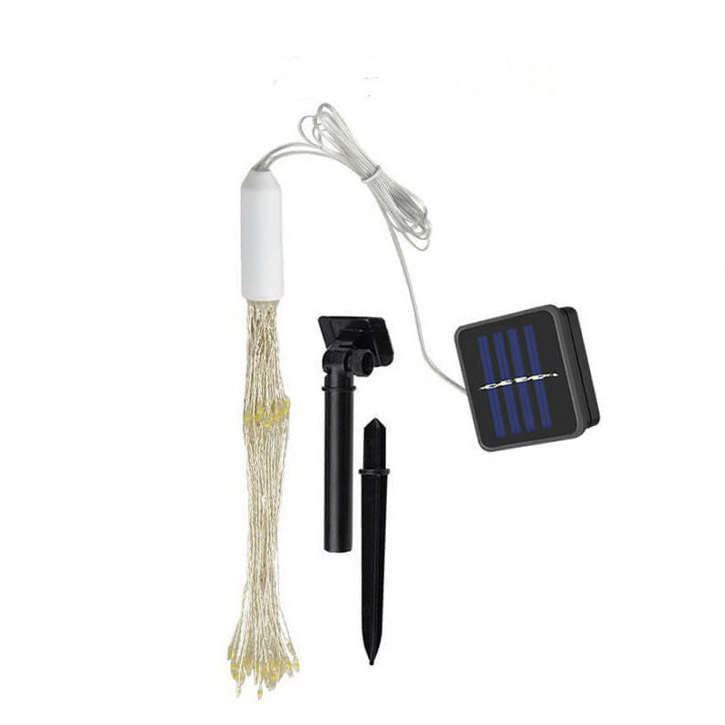 Skanto | Fyrverkeri Lys Dandelion Kobbertråd 120/200 Lys Batteri USB Solcelle LED Dekorativt Lys