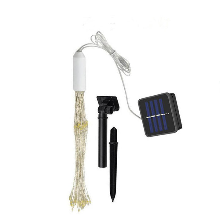 Skanto | Fyrverkeri Lys Dandelion Kobbertråd 120/200 Lys Batteri USB Solcelle LED Dekorativt Lys