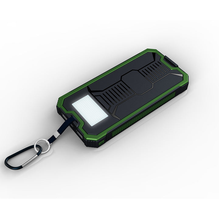 Solcellepowerbank med robust hus og høy kapasitet Skanto