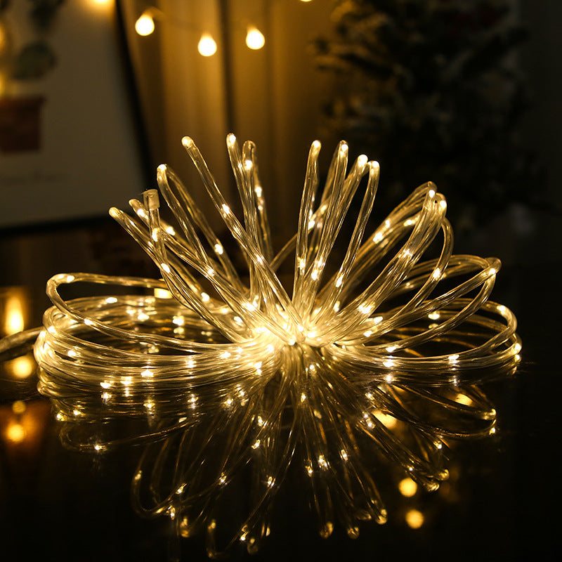 Flexible Waterproof LED Strip Light Clear PVC Tube Low Voltage Outdoor Decorative String Skanto