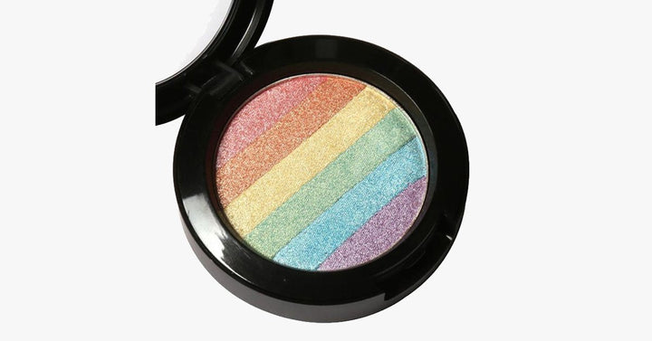 Skanto | Rainbow Prism Highlighter – Bli fargerik med fargene av regnbuen