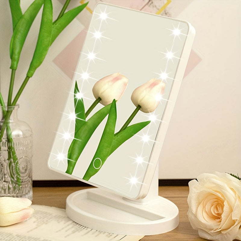 Skanto | GlowPerfect - 16LED Justerbart Sminkespeil